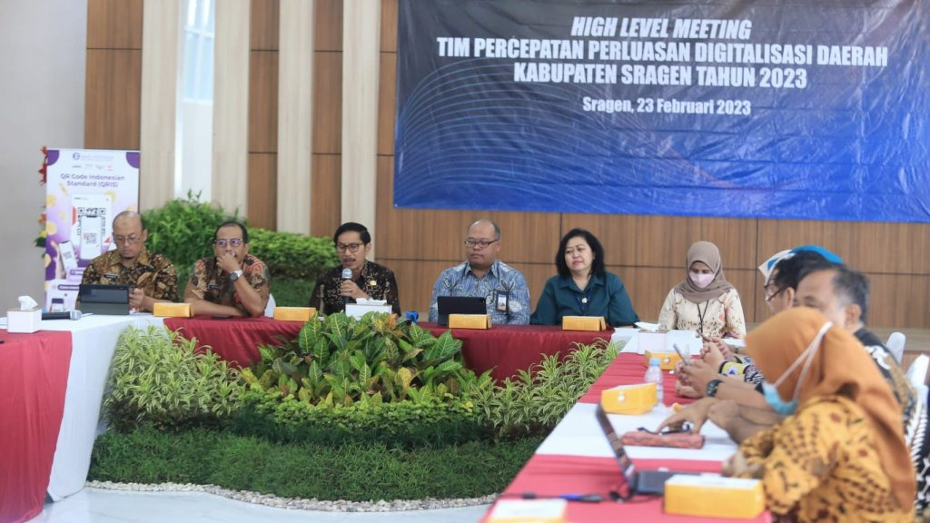 “Sragen Melaju ke Era Digital: High Level Meeting Bukakan Pintu Elektronifikasi”