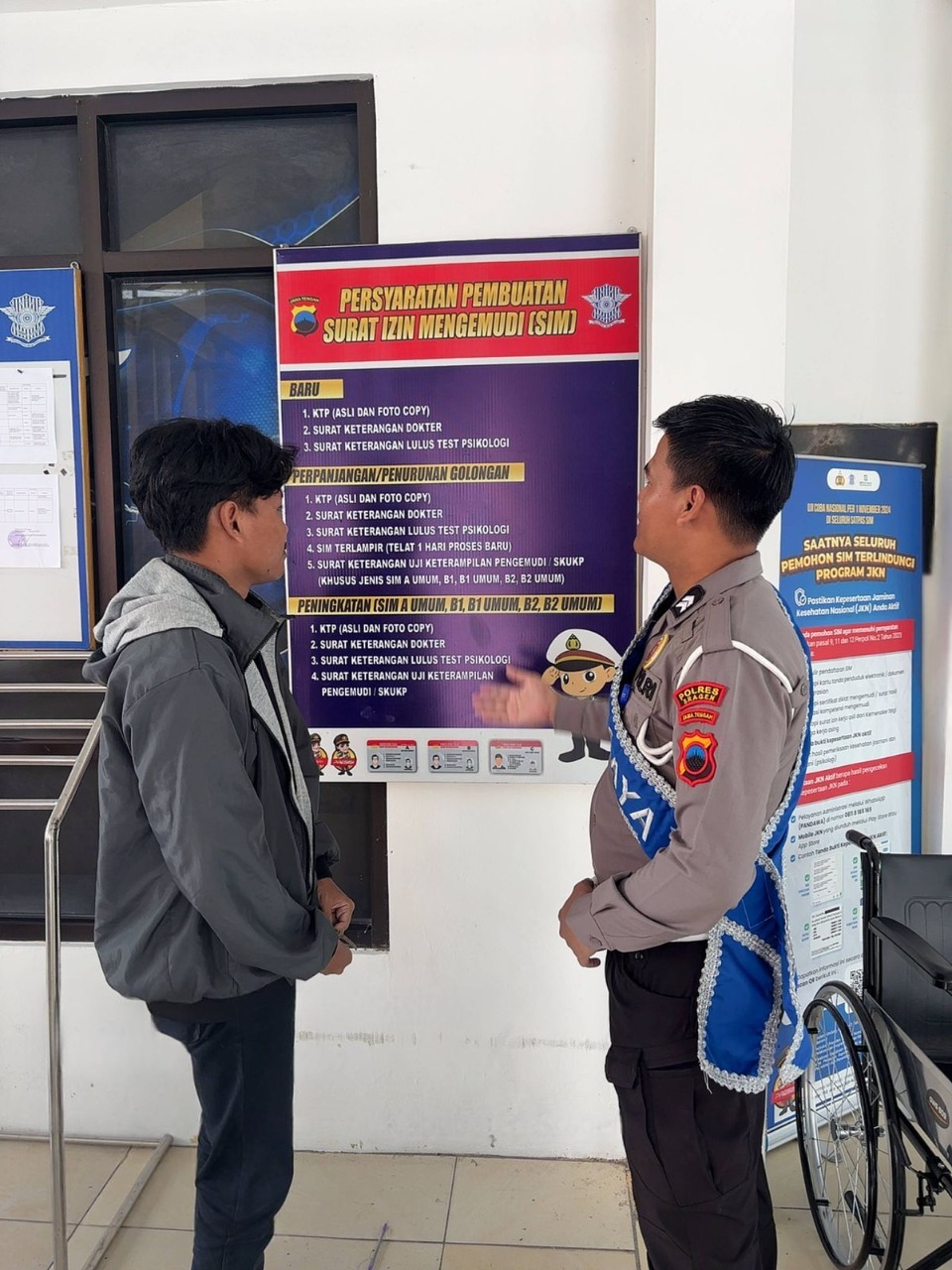 sosialisasi standar pelayanan SIM sragen