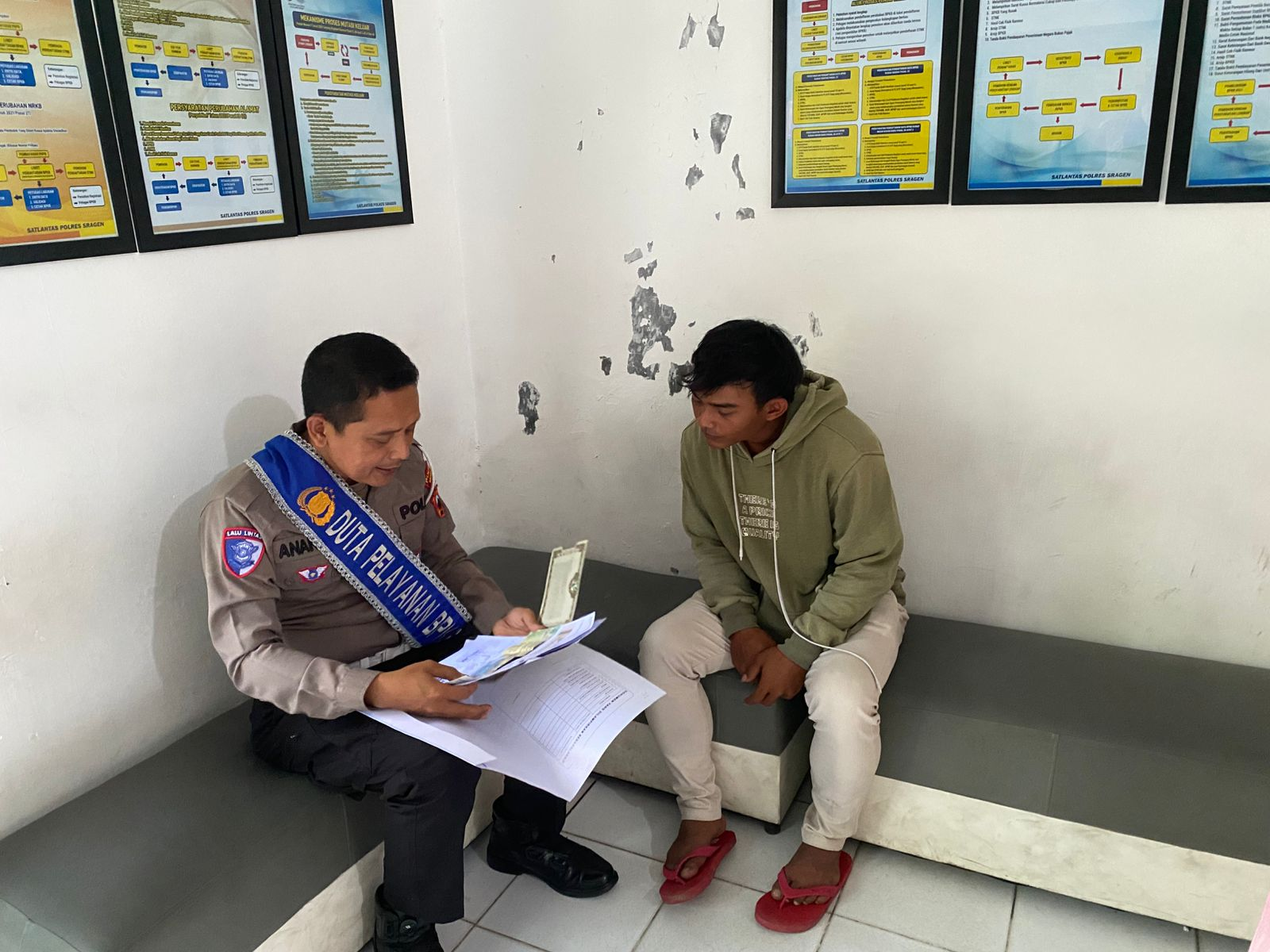 Berita Sragen Asri news pemberian problem solving duta pelayanan bpkb