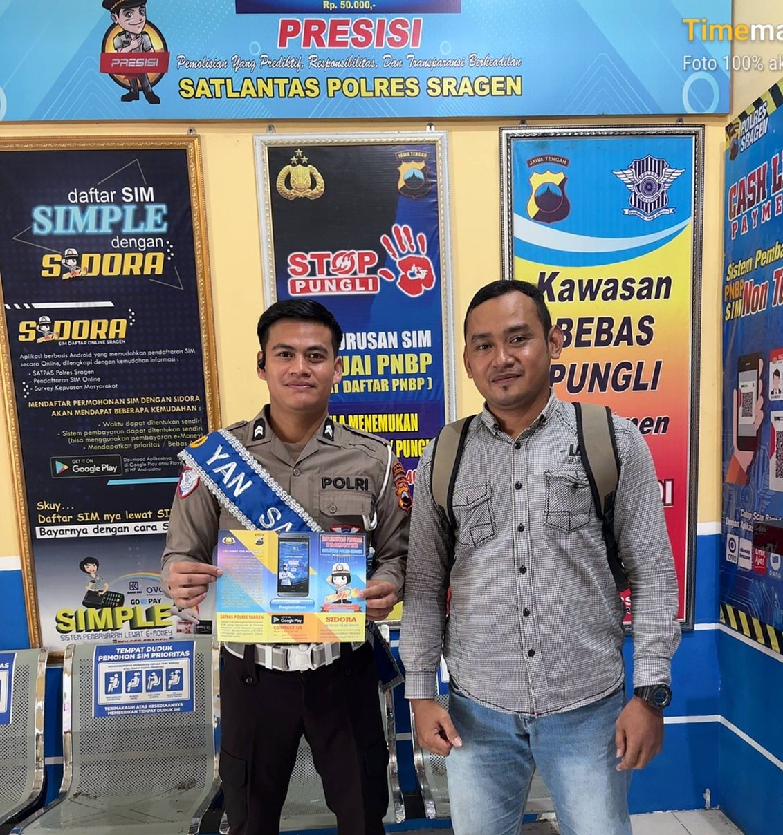 Mau Urus SIM Tanpa Ribet? Simak Panduan Visual dari Duta Pelayanan Satlantas Sragen!