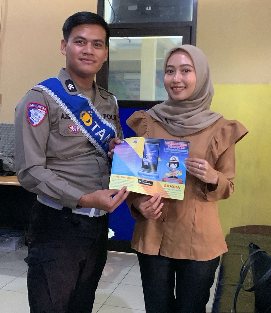 Satlantas Polres Sragen Pertegas Jalur Mandiri, Flyer Informasi Jadi Perisai dari Praktik Calo