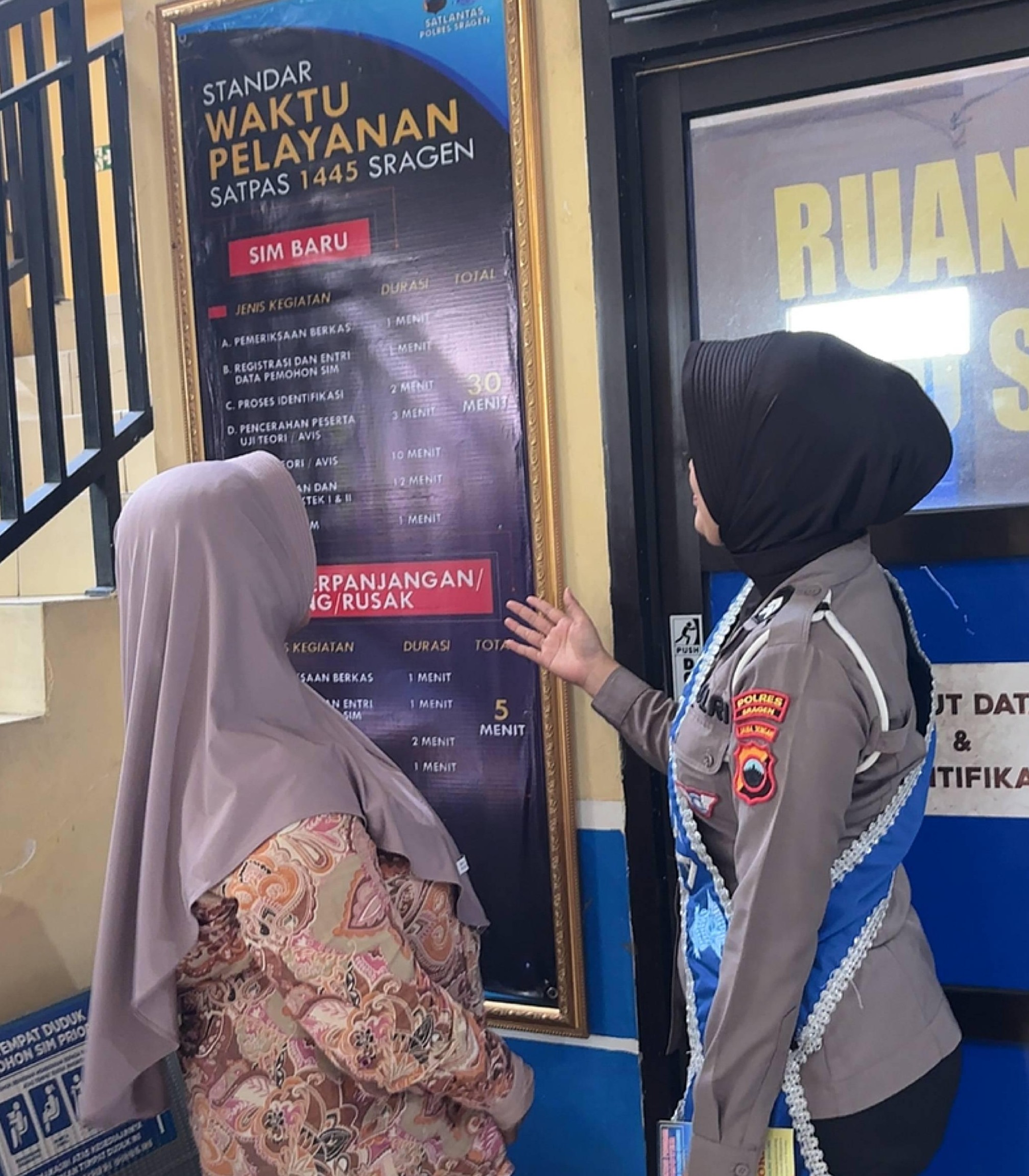 Satpas Sragen Makin Informatif! Banner Alur Baru dan Flyer Estetik Siap Pandu Pemohon SIM