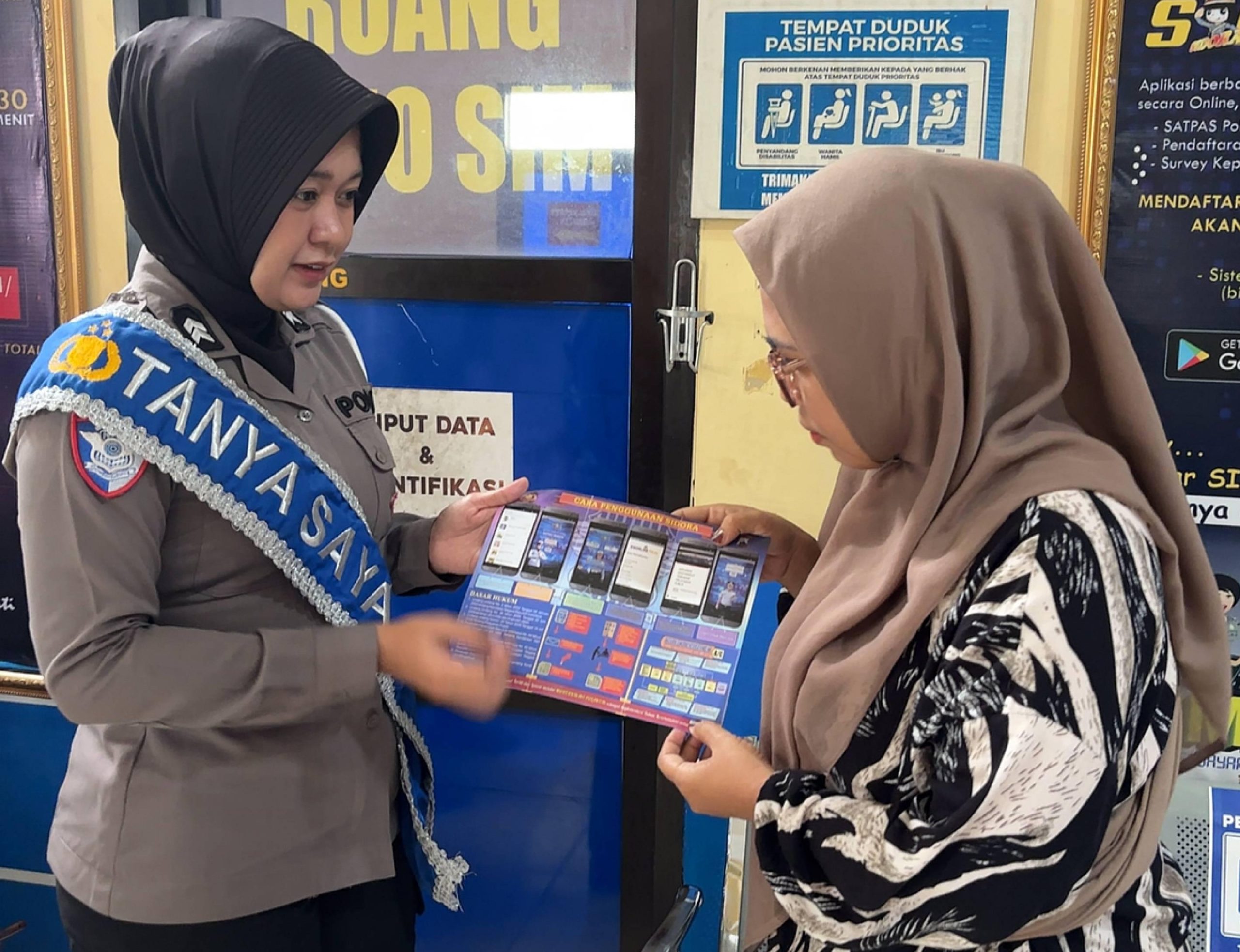 Layanan Satpas Polres Sragen Kini Lebih Terbuka, Duta SIM Sebar Panduan Resmi