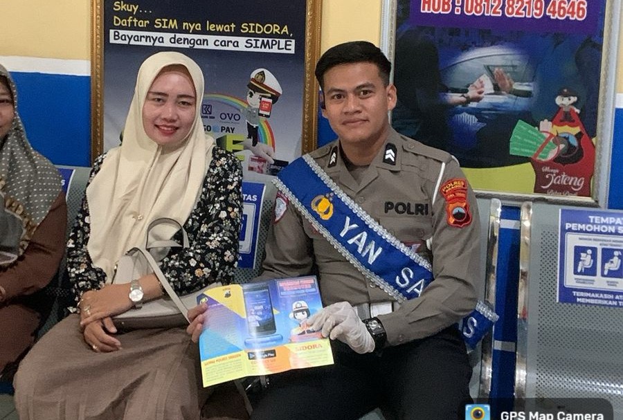 Hemat Waktu dan Berkepastian, Satlantas Polres Sragen Bedah Alur SIM Lewat Media Cetak